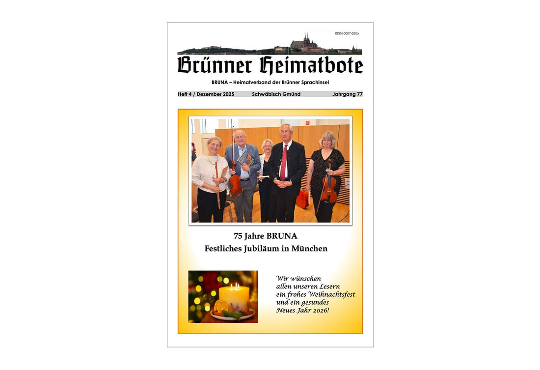 Brünner Heimatbote - Heft 4 / Dezember 2025